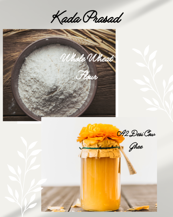 Kada Prasad | Whole Wheat Aata | A2 Cow Desi Ghee